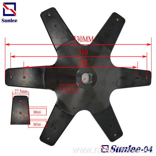 Washing machine Hexagonal Flange Plate